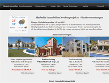 Tablet Screenshot of pflueger-marbella-immobilien.de